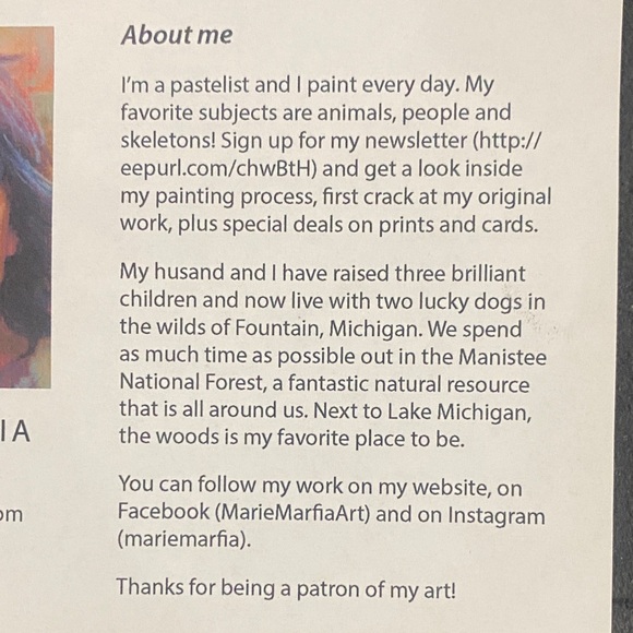 Colorful Pastel Pet Portraits - Pair of Dog Prints Artist Marie Marfia - Picture 5 of 14